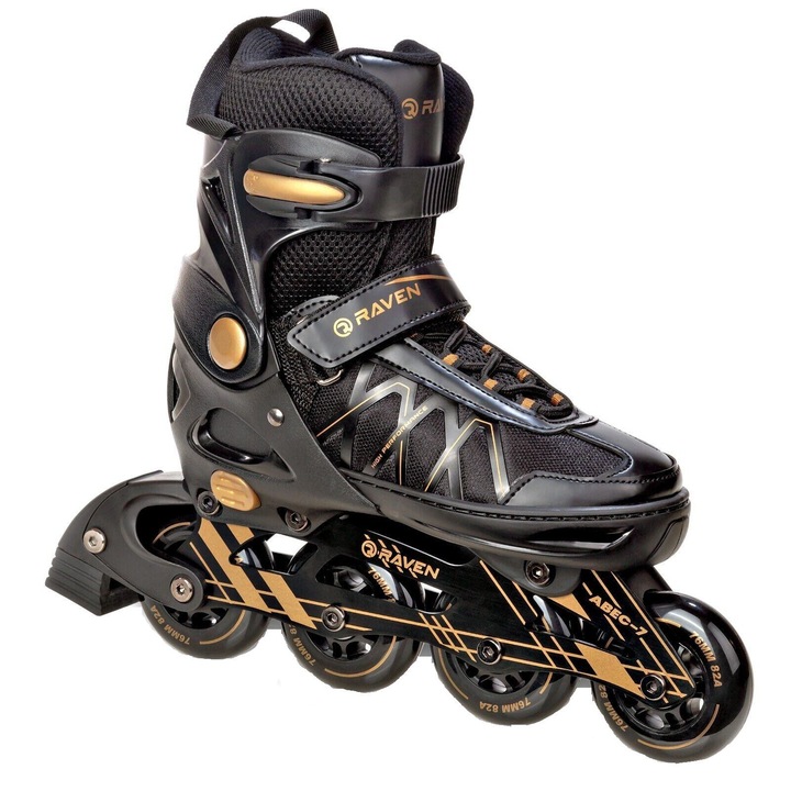 Role Reglabile Raven Expert, Auriu, L(40-43)