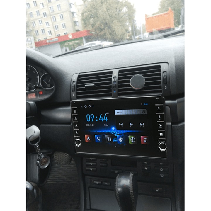 Navigatie AUTONAV Android GPS Dedicata BMW E46, Model PRO Memorie 64GB Stocare, 2GB RAM, Butoane Laterale Si Regulator Volum, Display 8" Full-Touch, WiFi, 2 x USB, Bluetooth, Quad-Core 4 * 1.8GHz, 4 * 50W Audio