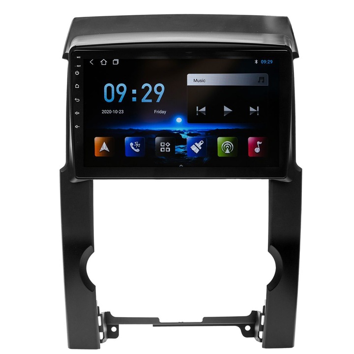 Navigatie AUTONAV Android GPS Dedicata Kia Sorento 2010-2014, Model Classic, Memorie 128GB Stocare, 6GB RAM, Display 10" Full-Touch, WiFi, 2 x USB, Bluetooth, 4G, Octa-Core 8 * 1.8GHz, 4 * 50W Audio