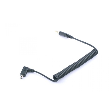 Cablu remote spiralat compatibil MC-DC1 pentru Nikon D80 D70s Cablu remote spiralat compatibil MC-DC1 pentru Nikon D80 D70s