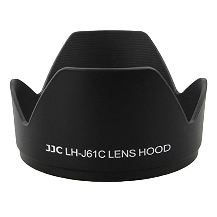 Parasolar, JJC LH-J61C, LH-61C, compatibil cu OLYMPUS ZUIKO DIGITAL ED 14-42mm 1:3.5-5.6, OLYMPUS M.ZUIKO DIGITAL ED 14/-/150mm 1:4.0/-/5.6, OLYMPUS M.ZUIKO DIGITAL ED 14-150mm 1:4.0-5.6 II