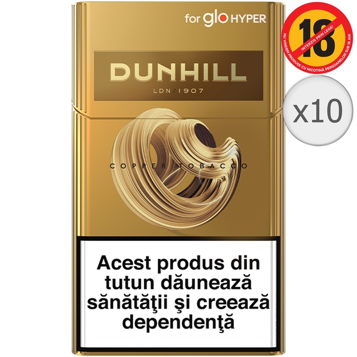 Cartus Dunhill designed for glo Copper Tobacco