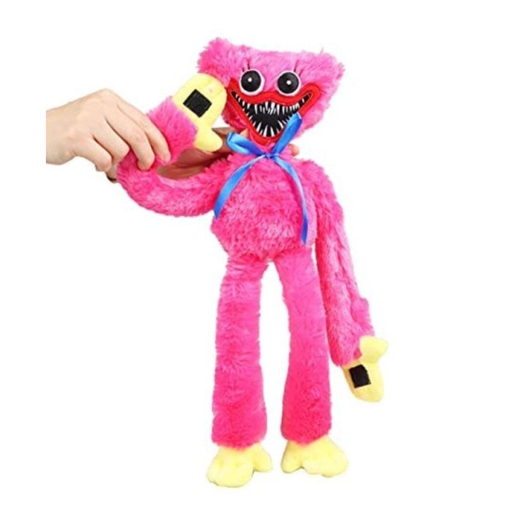 Jucarie De Plus, Kissy Missy Doll, Huggy Wuggy, Roz, 39 cm, + 3