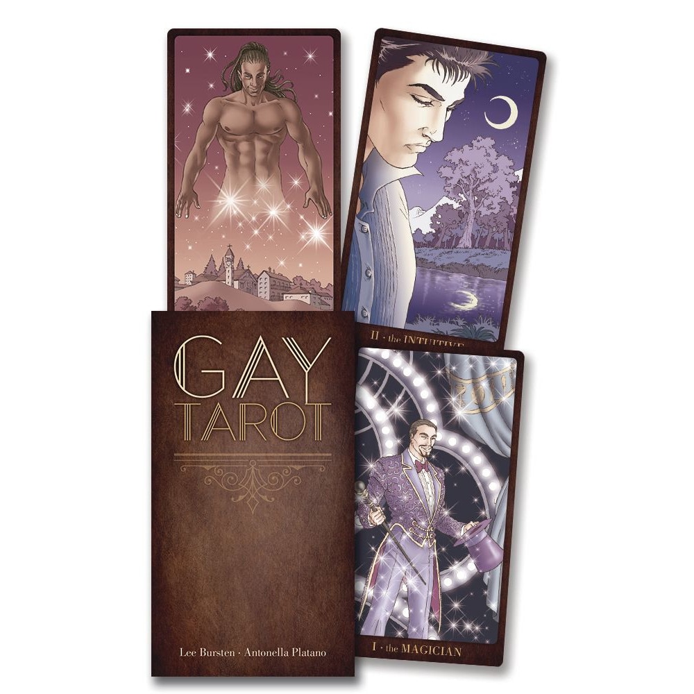 Set 78 carti Gay Tarot, Lo Scarabeo, 6.6 x 11.8 cm, Multicolor - eMAG.ro