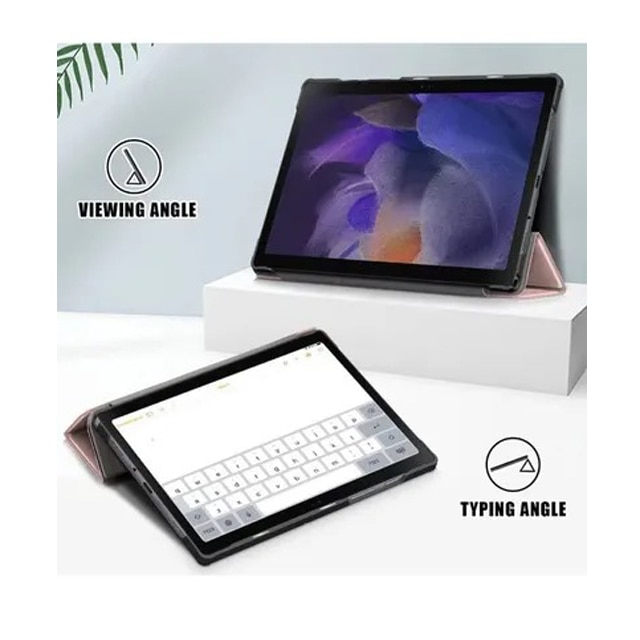 Husa tableta, URBBKING, Compatibila cu Samsung Galaxy Tab A8 2021, Roz