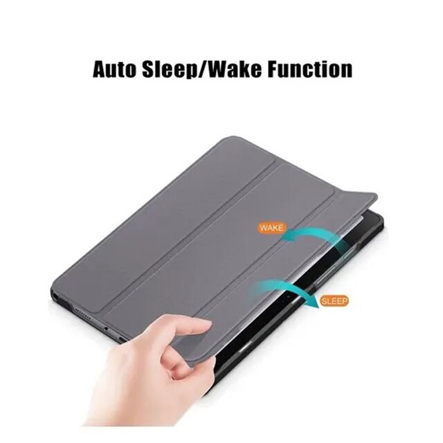 Husa tableta, URBBKING, Compatibila cu Samsung Galaxy Tab A8 2021, Gri