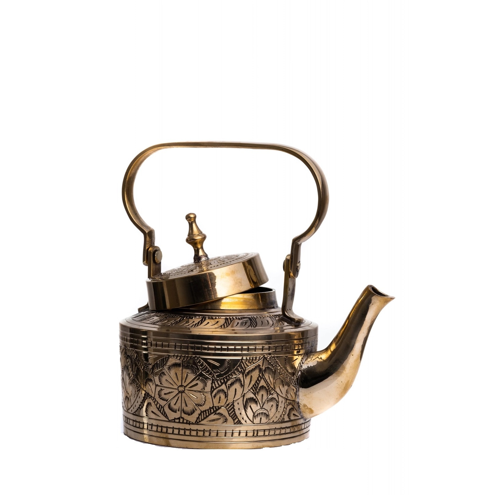 Ceainic din alama masiva Arana, model Vintage, 1 L - eMAG.ro
