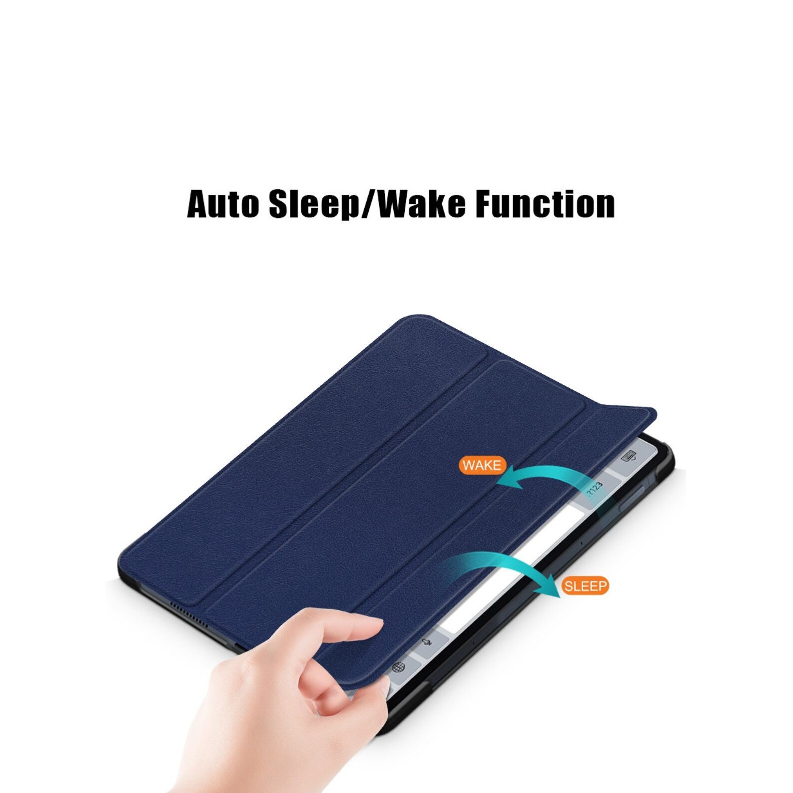 Husa tableta, URBBKING, Compatibila cu Xiaomi Mi Pad 5/5 Pro, Albastru