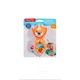 Jucarie zornaitoare Fisher Price - Vidra, portocaliu, 14 cm