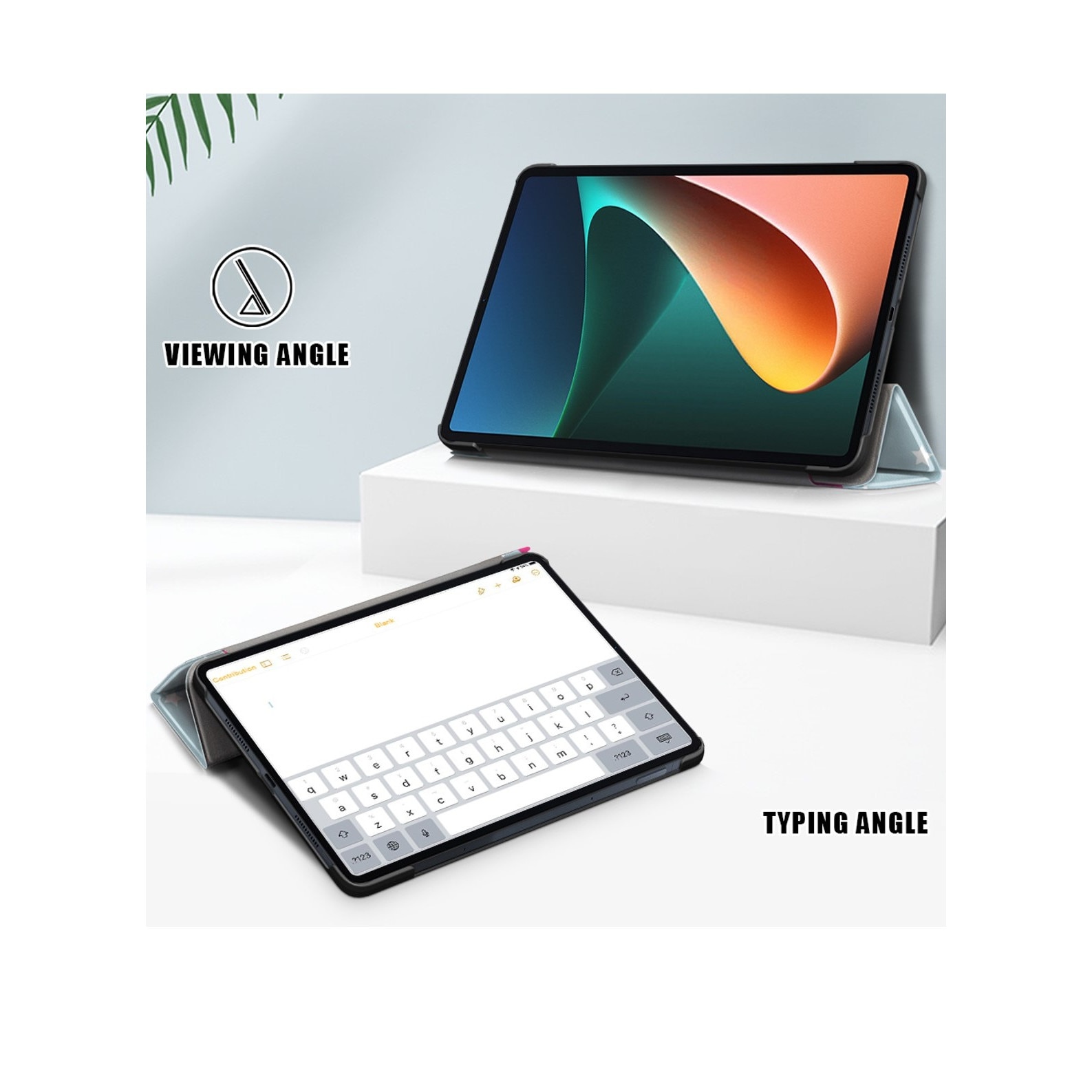 Husa tableta, URBBKING, Compatibila cu Xiaomi Mi Pad 5/5 Pro, Multicolor