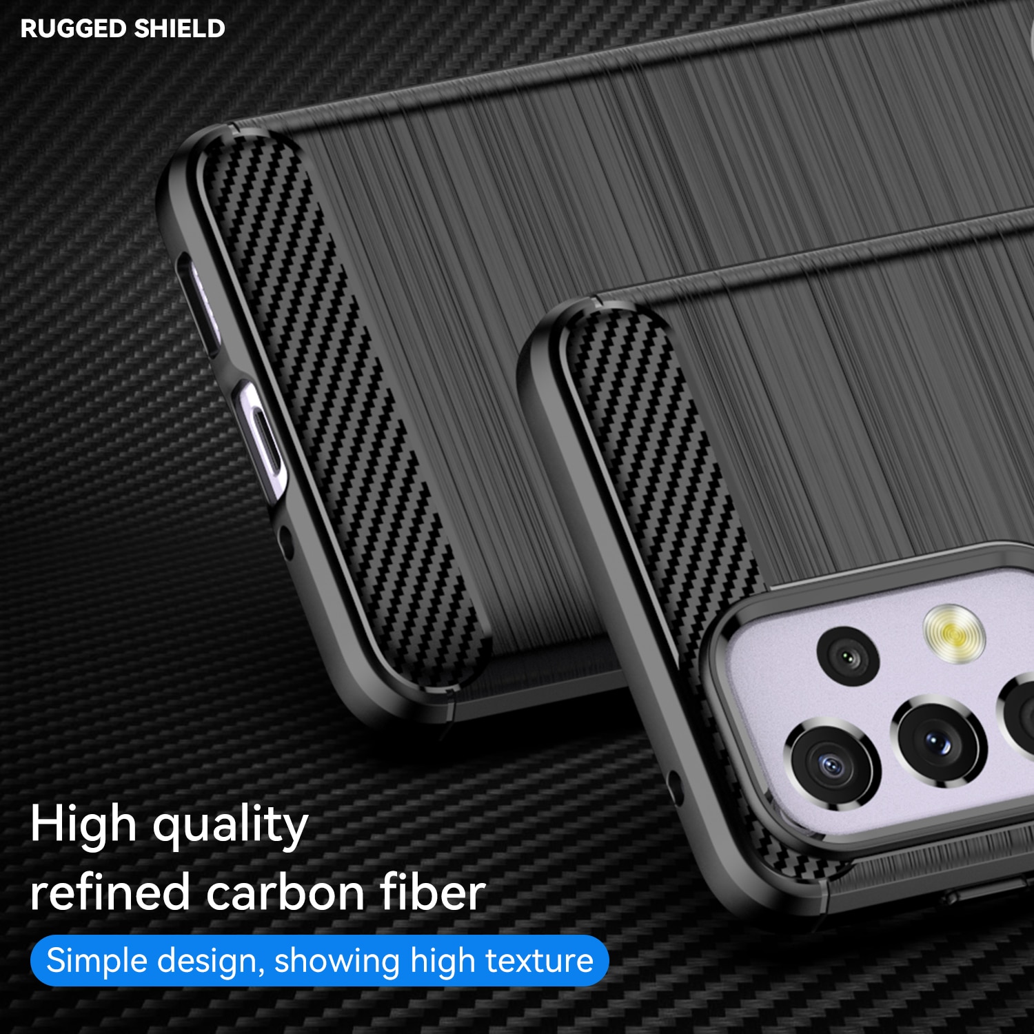 Husa telefon, URBBKING, TPU, Compatibila cu Samsung Galaxy A33, Negru