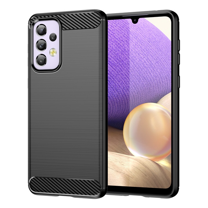 Husa telefon, URBBKING, TPU, Compatibila cu Samsung Galaxy A33, Negru