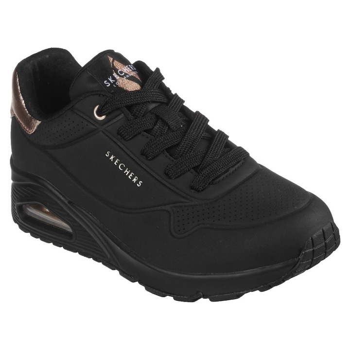 Skechers Skechers UNO GOLDEN AIR női fűzős sneaker cipő 177094-BBK fekete 06779