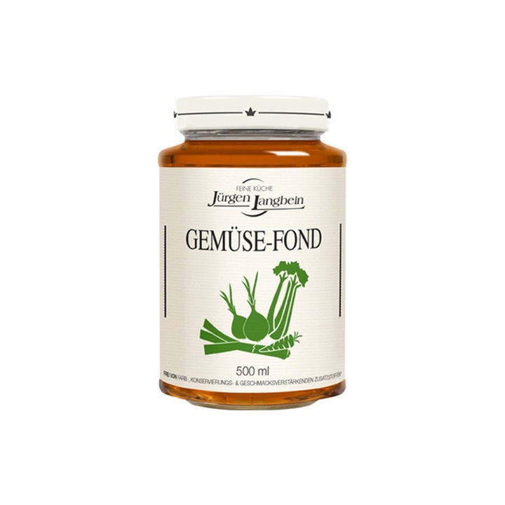 Fond lichid, de legume, 500 ml, Jürgen Langbein