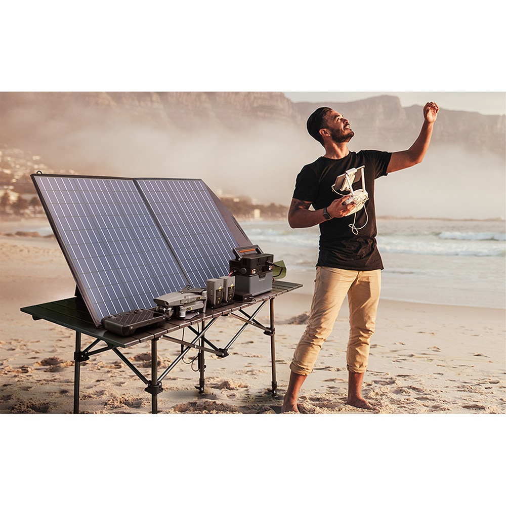 Panou solar Allpowers AP-SP-027-BLA 100W - eMAG.ro