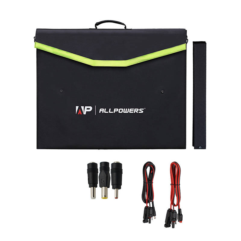 Panou solar Allpowers AP-SP-027-BLA 100W - eMAG.ro
