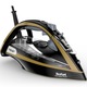 Fier de calcat Tefal Ultimate Pure FV9847E0, 3200W, abur 260g/min, 350ml, colector anticalcar, oprire automata, Negru/auriu