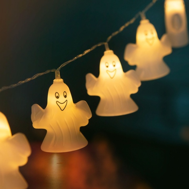 Lampa Solara LED - Fantoma - 10 LED-uri - 1,1 metri - Alb Cald