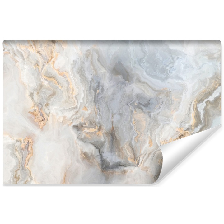 Fototapet pentru dormitor Marmura clasica 270 x 180 cm Vlies, Efect de piatra, Decor creativ