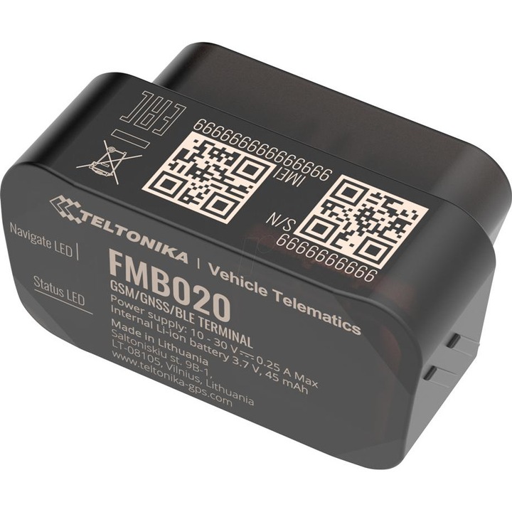 Tracker GPS FMB020 - Sistem monitorizare flota