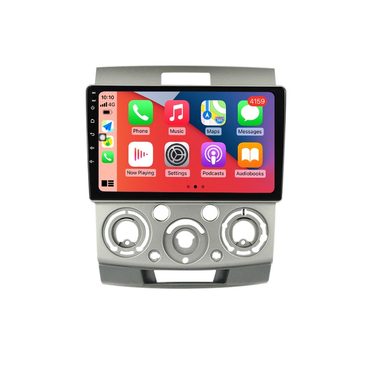 Navigáció Mazda BT50 és Ford Ranger 2006-2012, NAVIGPS, Android 13, Wireless Carplay és Android Auto, 2 GB RAM és 32 GB ROM, 9 hüvelykes IPS kijelző, tolatókamera, internet, alkalmazások, Wi-Fi, USB, Bluetooth