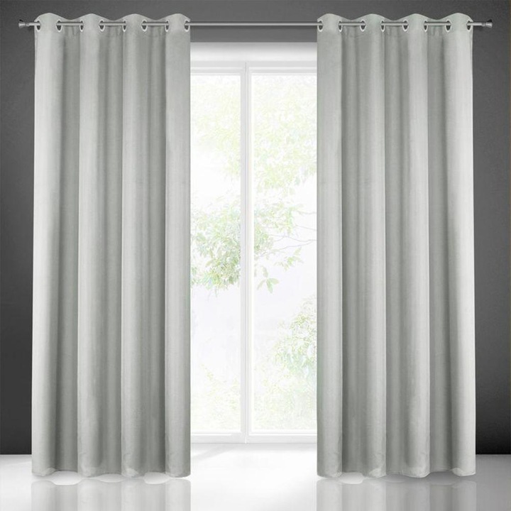 Perdea Ready Rita 140X250 Cm Otel