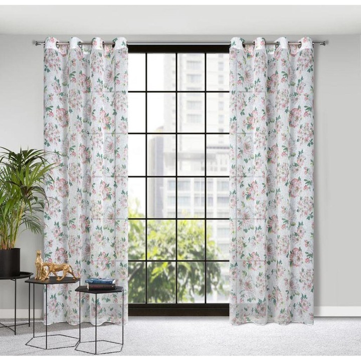 Perdea Pregata Emi 140X250 Cm Alba