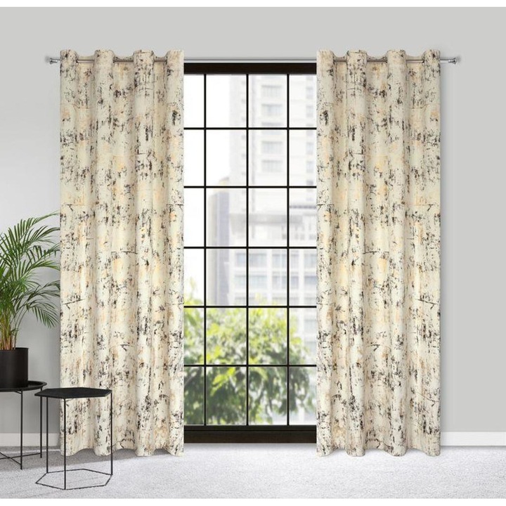 Perdea Ready Ton 140X250 Cm Cremos