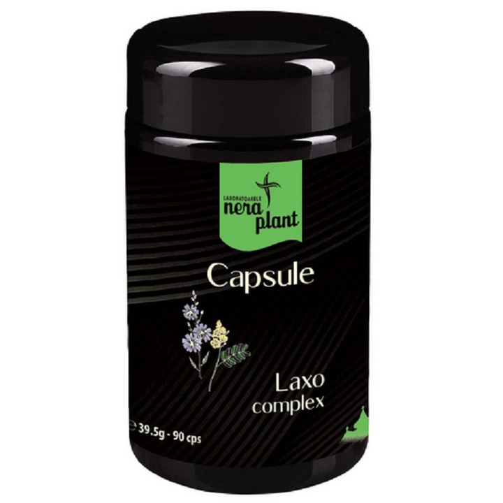 Capsule Laxo-complex Eco, Nera Plant, 90 capsule