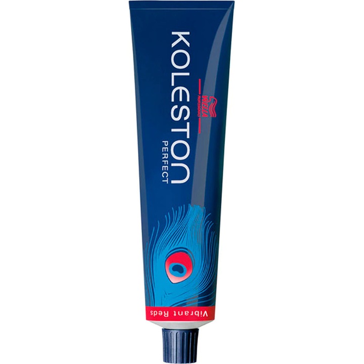 Vopsea de par permanenta Wella Professionals Koleston Perfect blond inchis rosu auriu 6/43, 60 ml