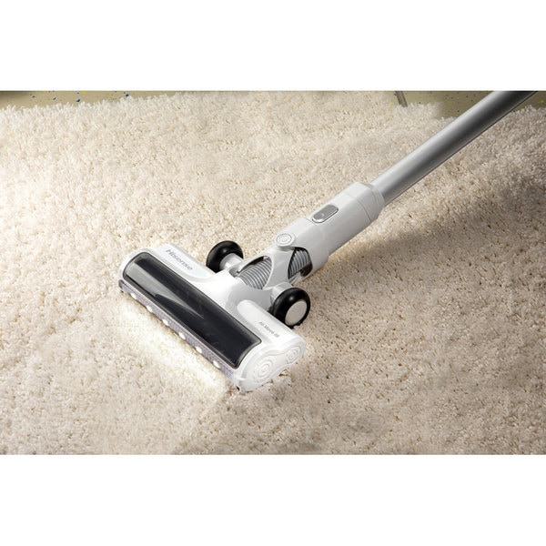 Aspirator Vertical HISENSE HI-MOVE III HVC6133W, 0.5l, 21.6V, Autonomie maxima 45 min, Alb-Argintiu