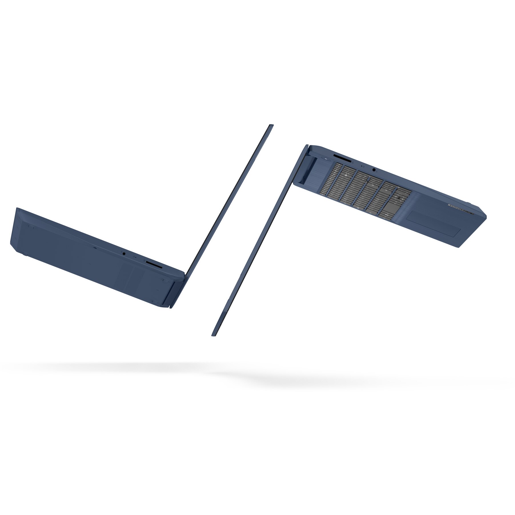 Laptop Lenovo IdeaPad 3 15IGL05 cu procesor Intel® Celeron® N4120 pana la 2.60 GHz, 15.6'', HD, 4GB, 256GB SSD, Intel UHD Graphics 600, Free DOS, Abyss Blue