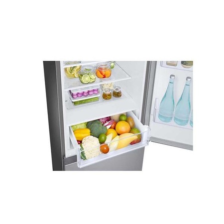 Combina frigorifica Samsung RB33B610FSA, 344 L, Clasa F, NoFrost, SpaceMax, All Around Cooling, Motor Digital Inverter, Inox