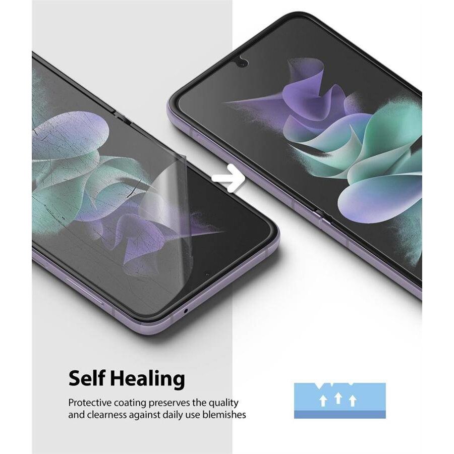 Комплект от 2 защитни фолиа за дисплей, съвместими със Samsung Galaxy Z ...