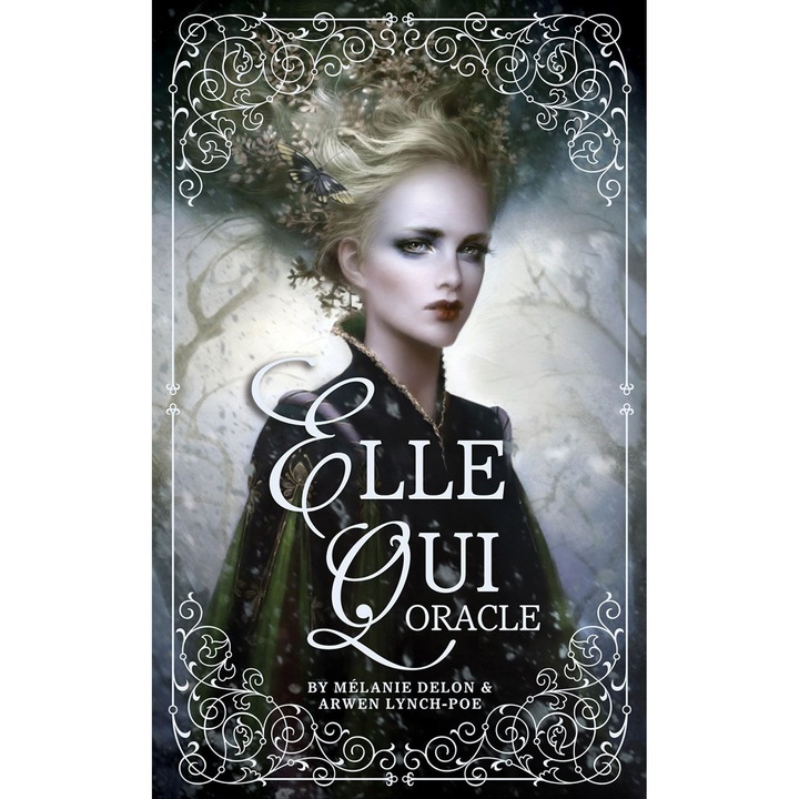 Комплект от 44 карти Elle Qui oracle, US Games Systems, от Arwen Lynch, 7,6 x 12,7 cm, многоцветни