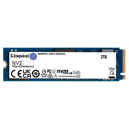 Памет Solid State Drive (SSD) Kingston NV2 2TB, PCIe 4.0 NVMe, M.2.