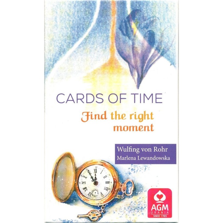 Комплект от 33 карти Cards of Time, AGM, De Wulfing Von Rohr и Marlena Lewandowska, 7 x 12 cm, многоцветни