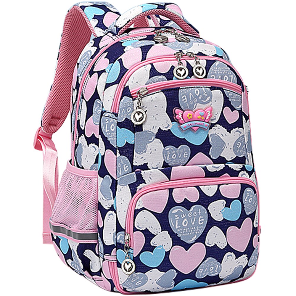 Rucsac, EUATEO, Bumbac/Nylon, 44x16x32 cm, Albastru