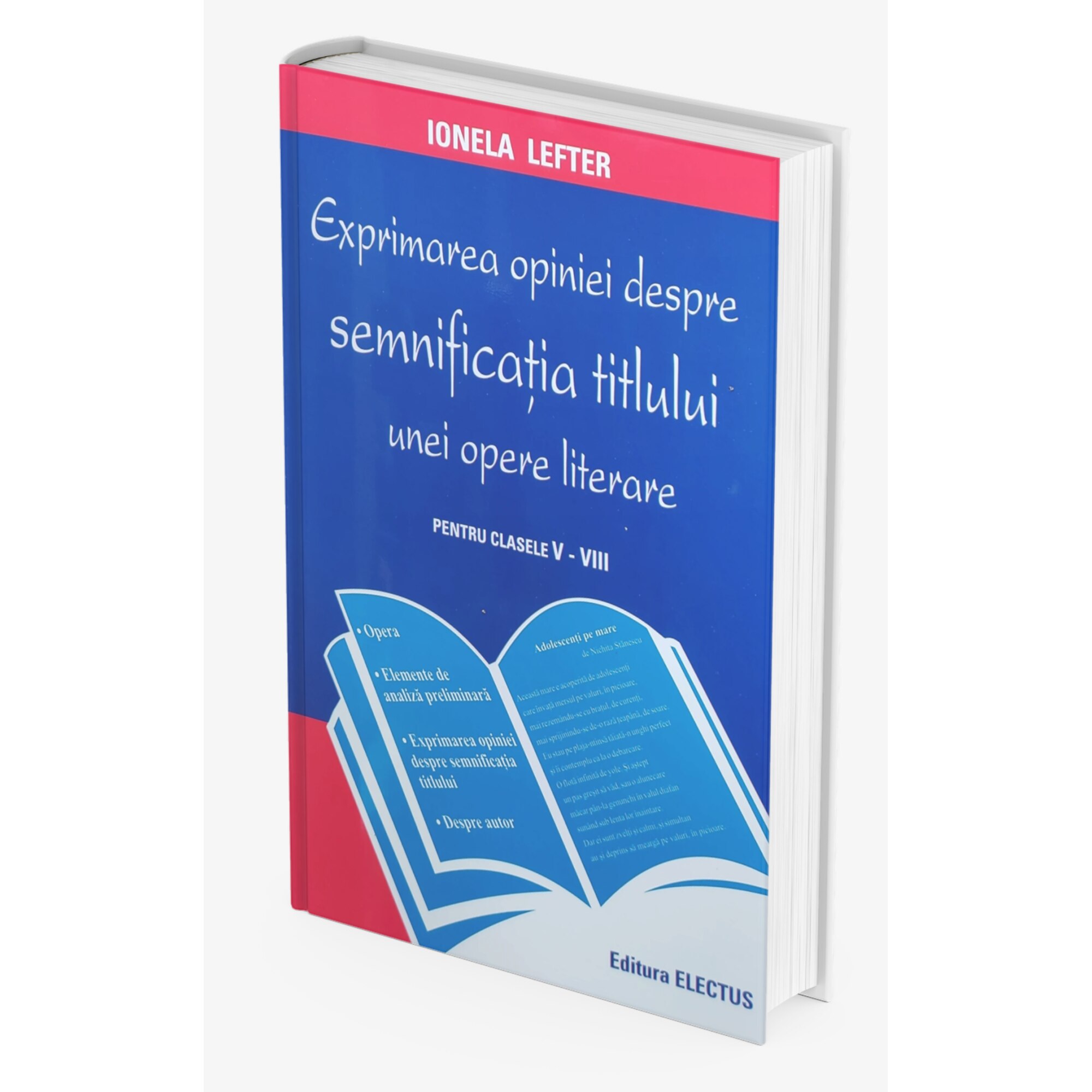 Exprimarea Opiniei Despre Semnificatia Titlului Unei Opere Literare ...