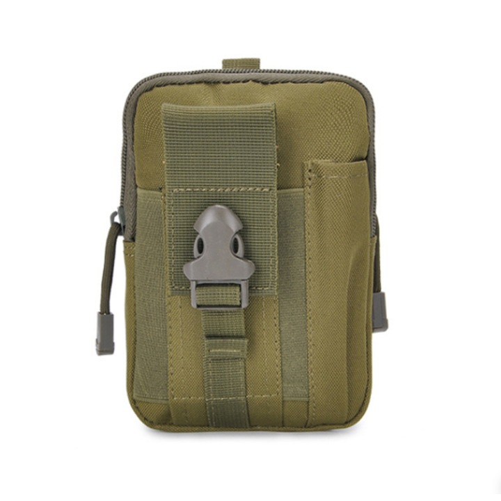 Спортна чанта, EUATEO, найлон, 12x6x17,5 см, зелена