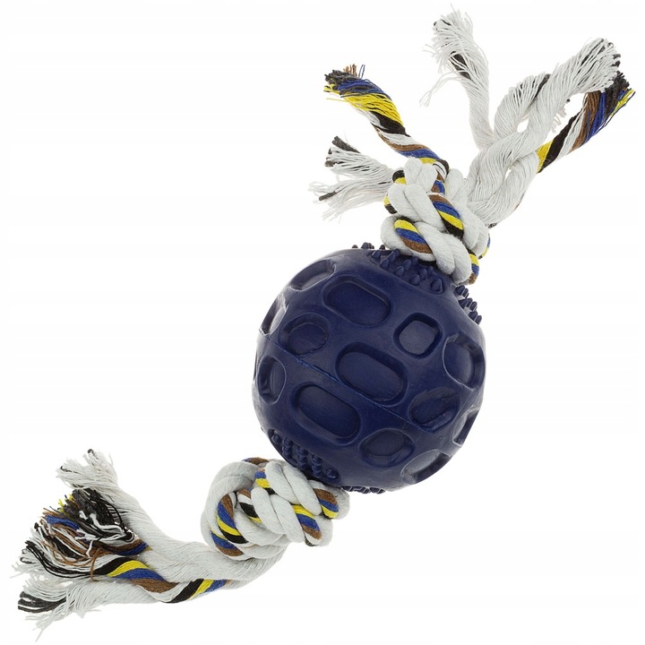 Jucarie Interactiva Pentru Caini, Wesolypupil, Miscare, 29 cm, Cauciuc, Bleumarin