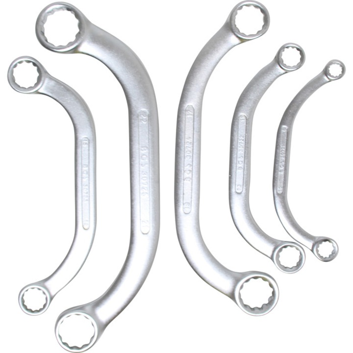 Set 5 chei inelare tip U 8x10-21x22 mm