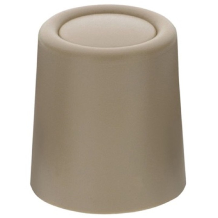 Ajtóütköző műanyag 27x30mm beige