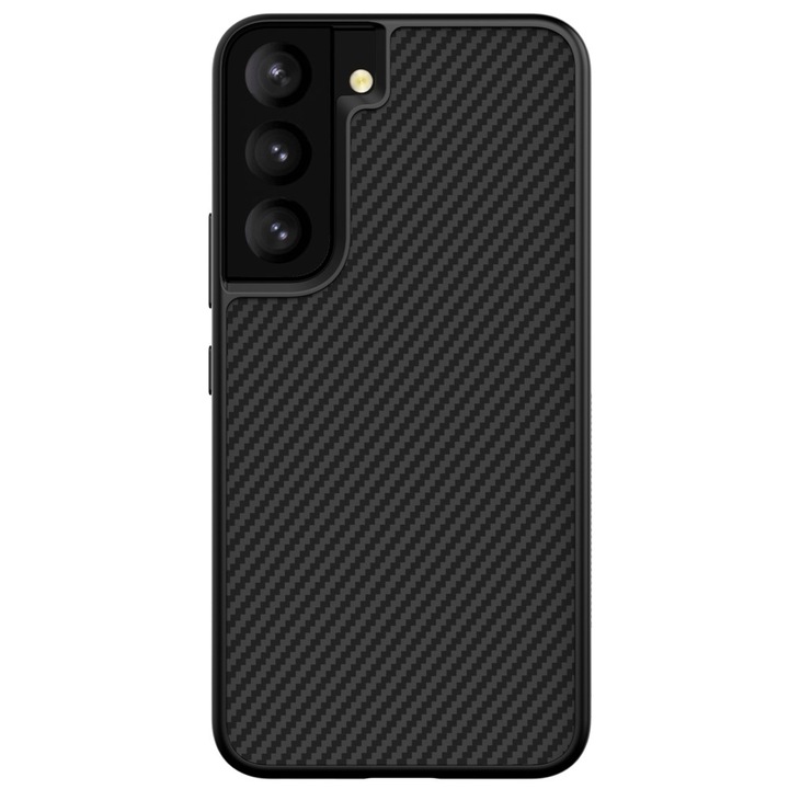 Husa compatibila cu Samsung Galaxy S22 5G Negru Poliuretan termoplastic Anti alunecare Tip Carcasa, NILLKIN-28669