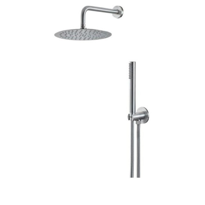 Set dus cap fix cu para dus de mana Wellness crom