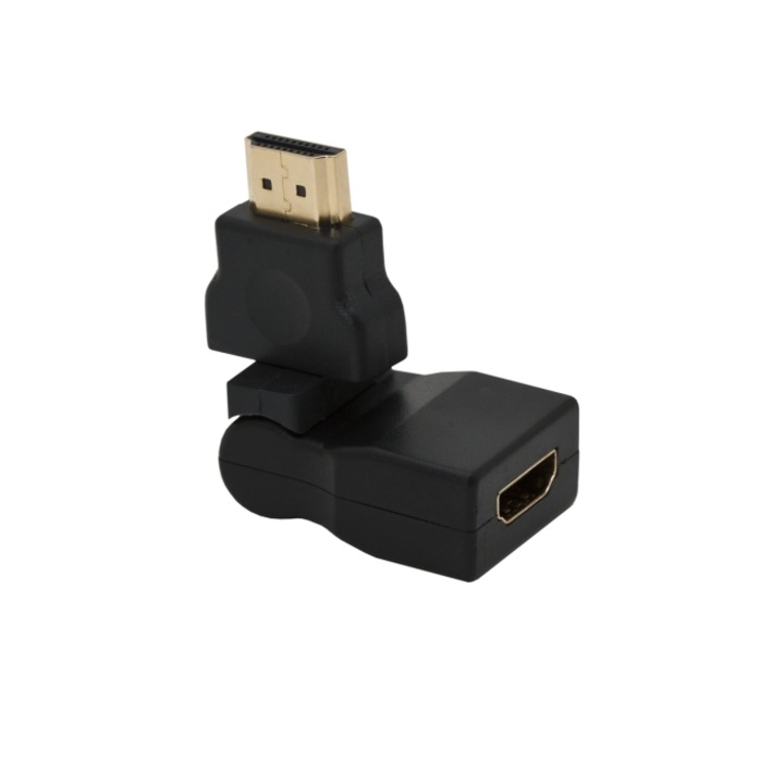 HDMI dugó - HDMI aljzat forgatható és dönthető átalakító