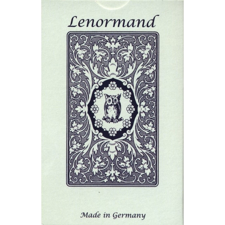 Set 36 carti Blue Owl Lenormand, AGM, 5.6 x 8.9 cm, Multicolor