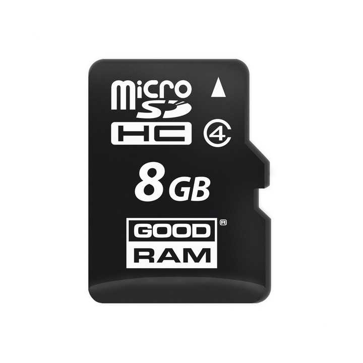 Карта памет и адаптер Goodram, 8GB, MicroSD, Class 4, M40A-0080R11