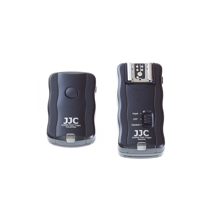 Kit trigger-receiver wireless JJC JF-U2 16 canale pentru bltizuri speedlite