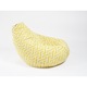 Fotoliu 220 litri Nirvana Hobbit, Zippity Yellow cu husa detasabila textila, umplut cu perle polistiren